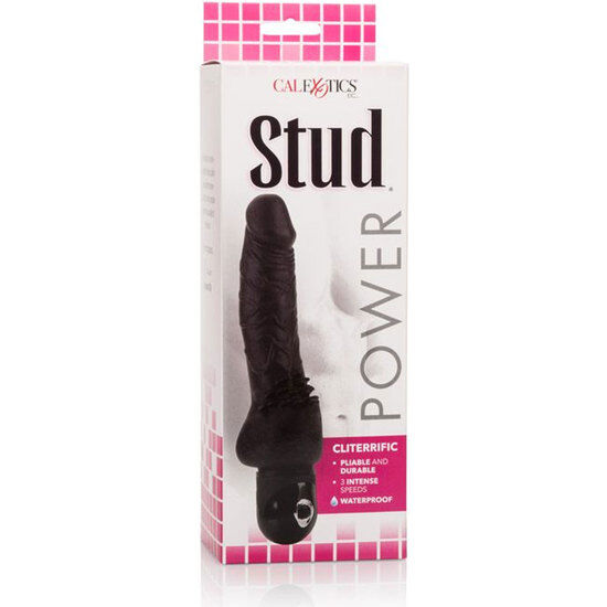 CALEXOTICS Vibrateur Noir Power Stud Cliterrific — vue détaillée