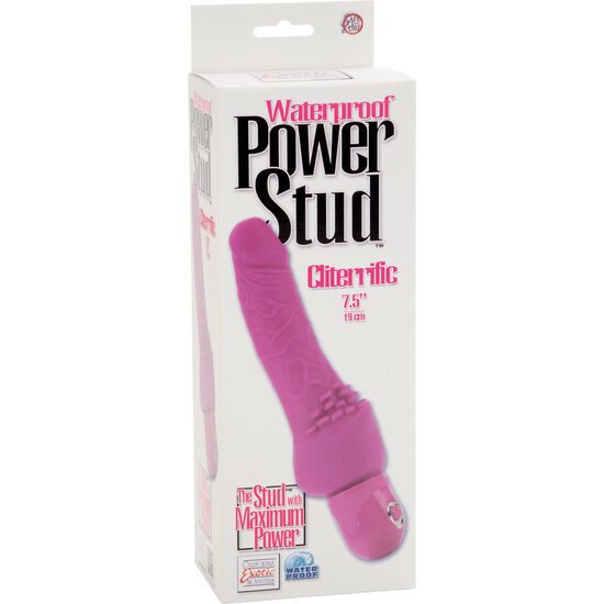 CALEXOTICS Vibrateur Rose Power Stud Cliterrific — vue arrière