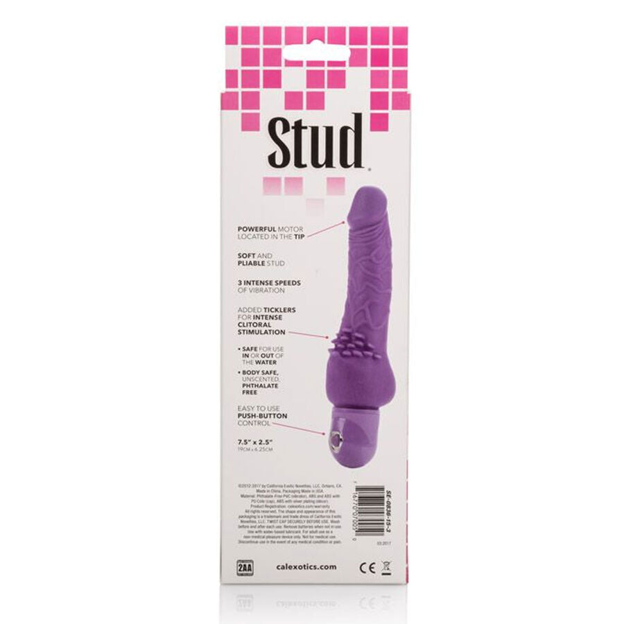 CALEXOTICS Vibrateur Violet Power Stud Cliterrific — vue détaillée