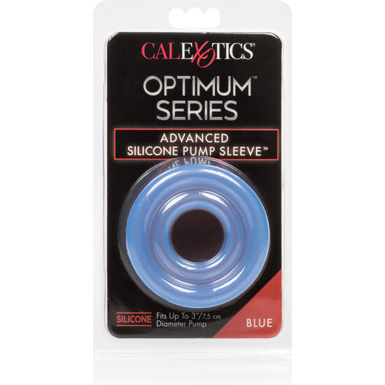 CALEXOTICS Manchon Pompe Silicone Adv Bleu — vue détaillée