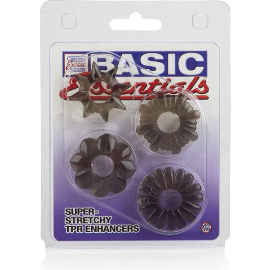 CALEXOTICS PAQUET 4 ESSENTIELS BASE — vue arrière