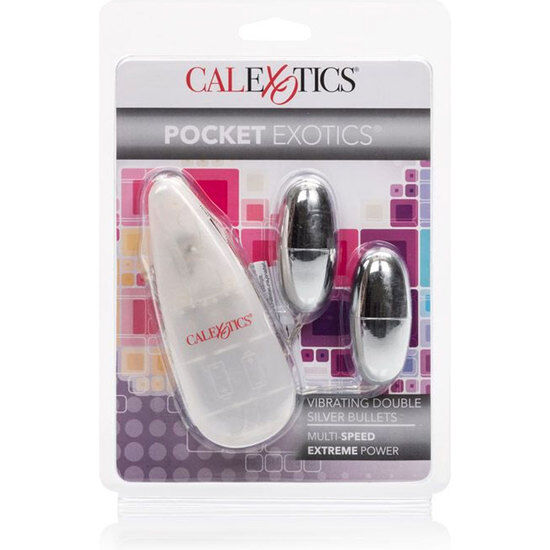 CALEXOTICS Balles Vibrantes Duo Argent — vue alternative