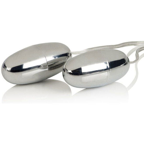 CALEXOTICS Balles Vibrantes Duo Argent — vue détaillée