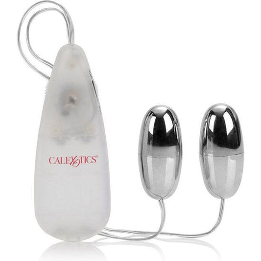 CALEXOTICS Balles Vibrantes Duo Argent - Aura Intime
