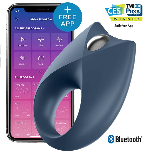SATISFYER - Application Puissante De Vibrateur  Un Anneau Royal