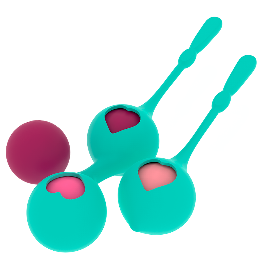 RITHUAL Ensemble Dentraînement Pelvien Deva Aqua Green — vue arrière