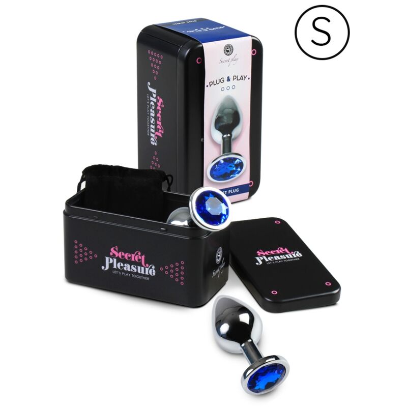 SECRETPLAY TOYS Plug Anal Bleu S — vue détaillée