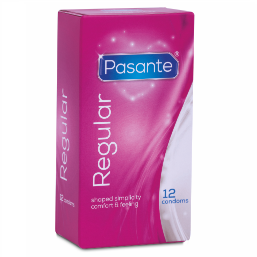 PASANTE Préservatifs Réguliers Paquet 12 - Aura Intime