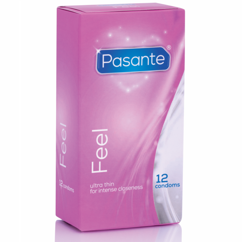 PASANTE Préservatifs Sensibles Ultra Fins 12 Unités - Aura Intime