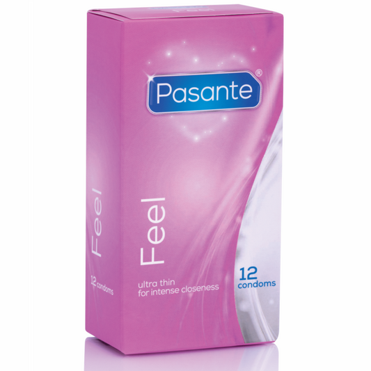 PASANTE Préservatifs Sensibles Ultra Fins 12 Unités - Aura Intime
