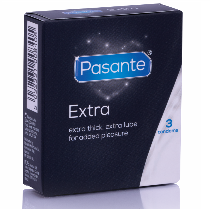 PASANTE Préservatif Extra Extra Épais Par 3 Unités - Aura Intime