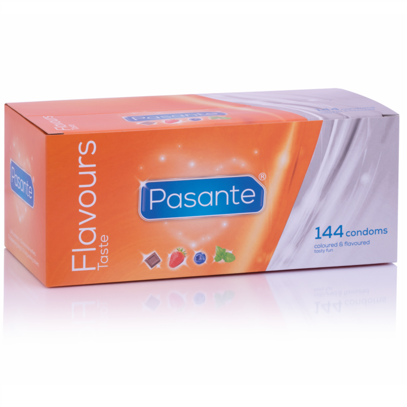 PASANTE Saveurs Préservatifs 144 Unités - Aura Intime