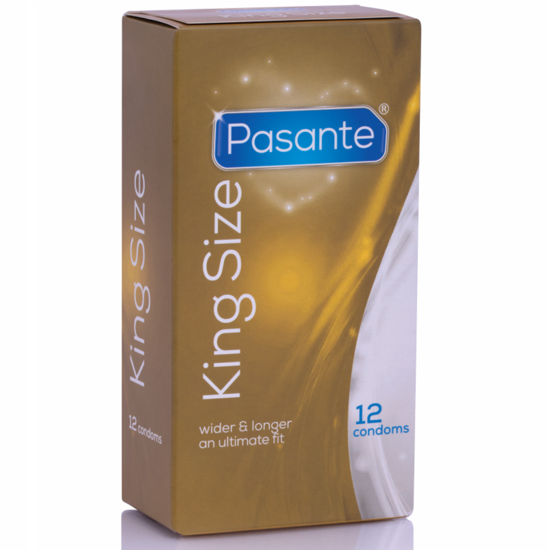 PASANTE Préservatifs King Ms Long Largeur 12 Unités - Aura Intime