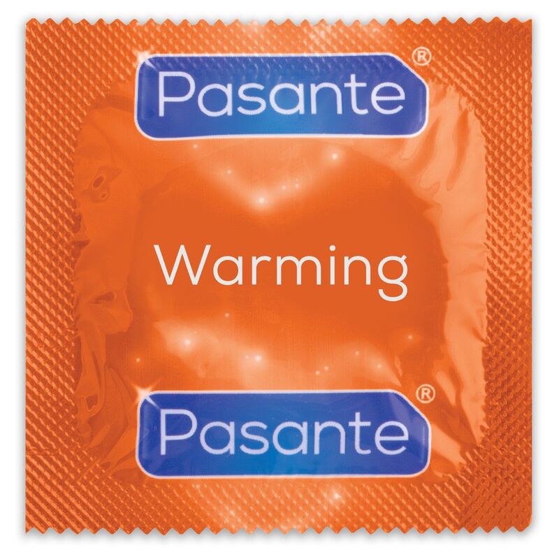 PASANTE Préservatifs Climax 6 Effet Chaleur + 6 Effet Frais / 12 ... — vue arrière