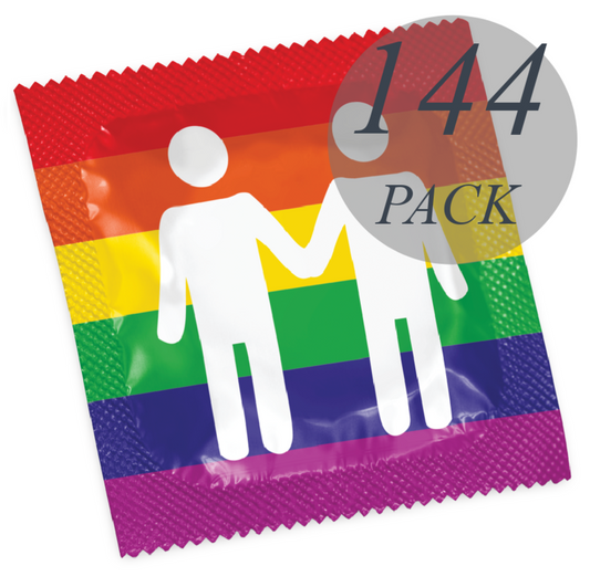PASANTE Préservatifs Format Gay Pride 144 Pack - Aura Intime