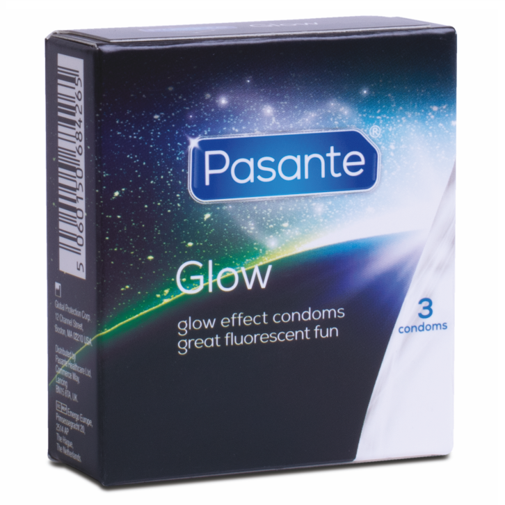 PASANTE Glow In The Dark 3 Unités - Aura Intime
