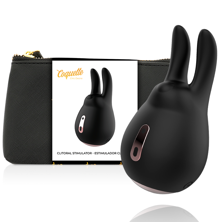 COQUETTE TOYS STIMULATEUR CLITORIAL NOIR / OR - Aura Intime
