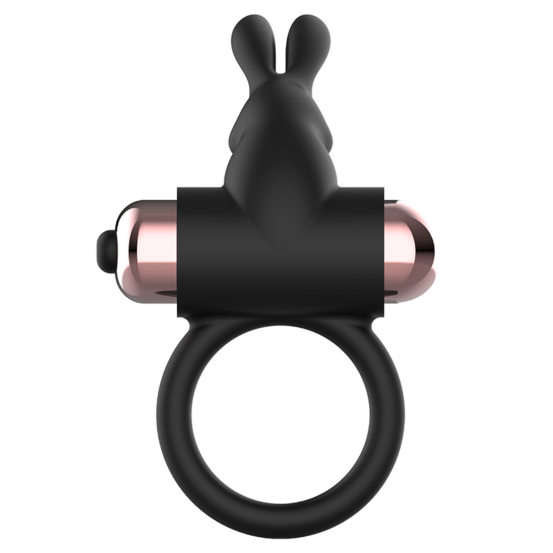 COQUETTE TOYS COCKRING VIBRATEUR NOIR/ OR — vue détaillée