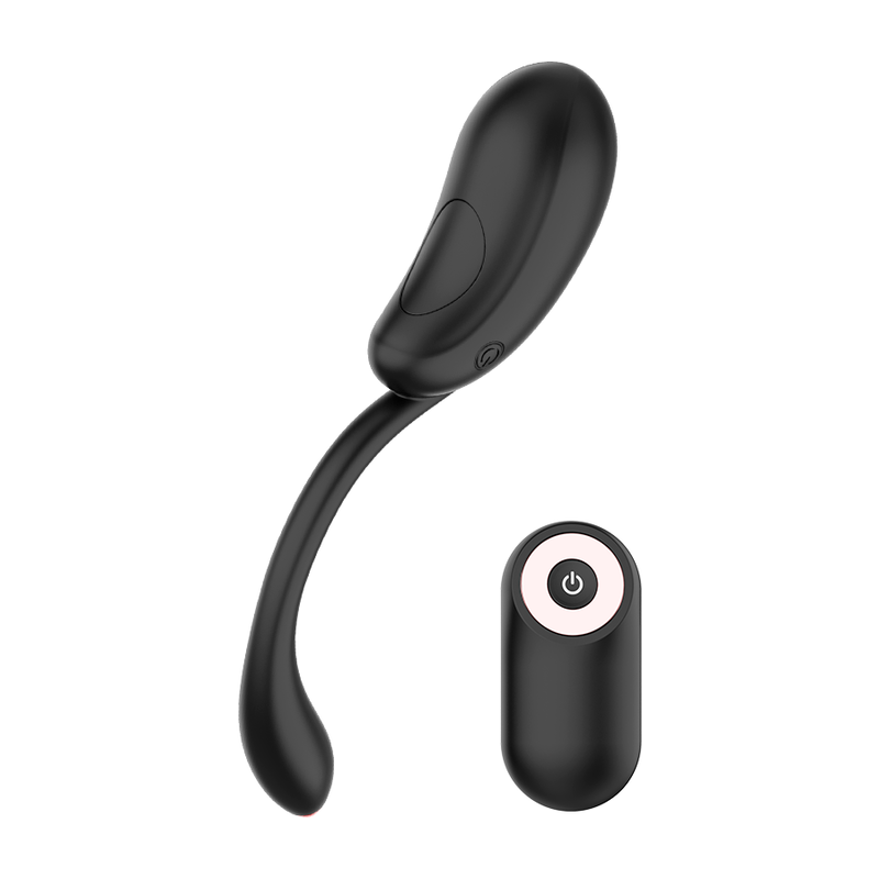 COQUETTE TOYS Oeuf Vibrant Télécommande Rechargeable Noir/Or - Aura Intime