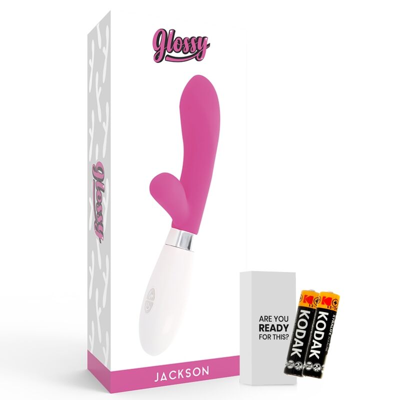 GLOSSY Jackson Lapin Rose — accessoires inclus