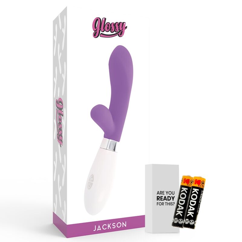 GLOSSY Jackson Lapin Violet — accessoires inclus