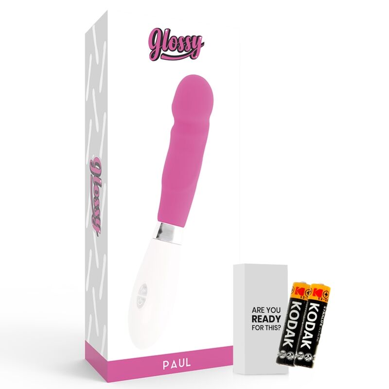 GLOSSY VIBRATEUR PAUL ROSE — vue arrière