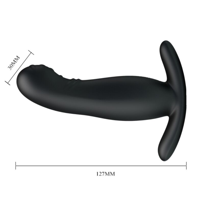 MR PLAY MASSEUR PROSTATE NOIR RECHARGEABLE — vue arrière