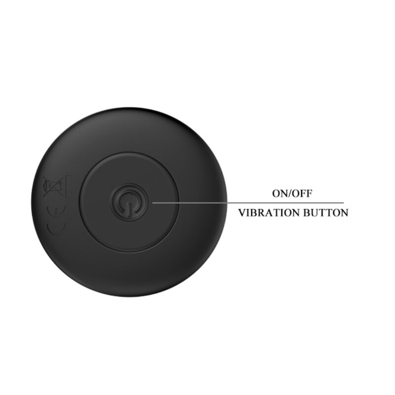 MR PLAY PLUG ANAL VIBRATEUR NOIR RECHARGEABLE — accessoires inclus