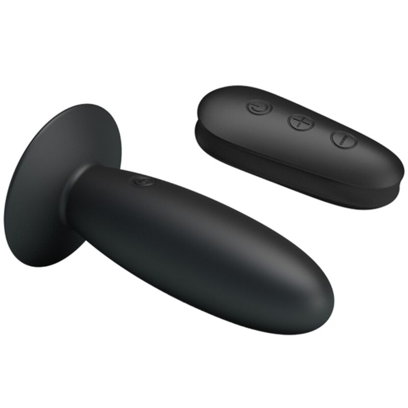 MR PLAY PLUG ANAL TÉLÉCOMMANDE VIBRATION NOIRE — vue alternative