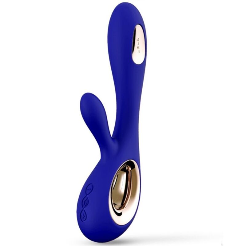 LELO SORAYA WAVE VIBRATEUR RABBIT BLEU NUIT - Aura Intime