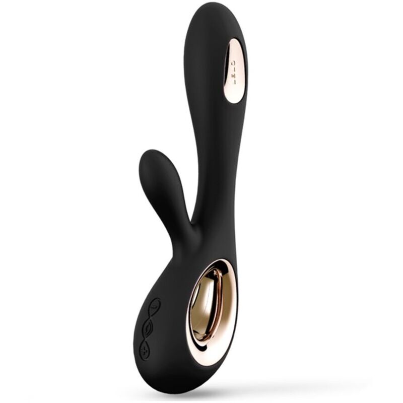 LELO SORAYA WAVE VIBRATEUR LAPIN NOIR - Aura Intime