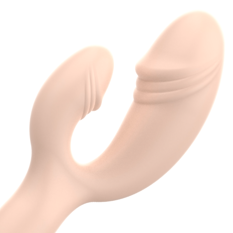 OHMAMA STIMULATING VIBRATEUR CLASSIQUE LAPIN FLESH XMAS EDITION — vue détaillée