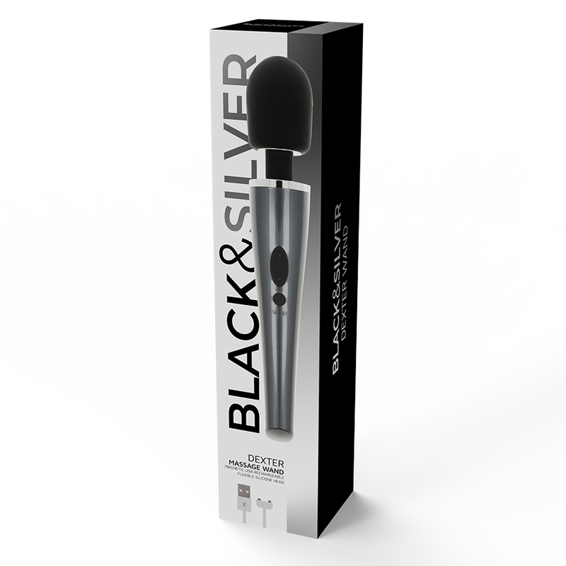 BLACK&SILVER Baguette Massage Dexter — vue alternative