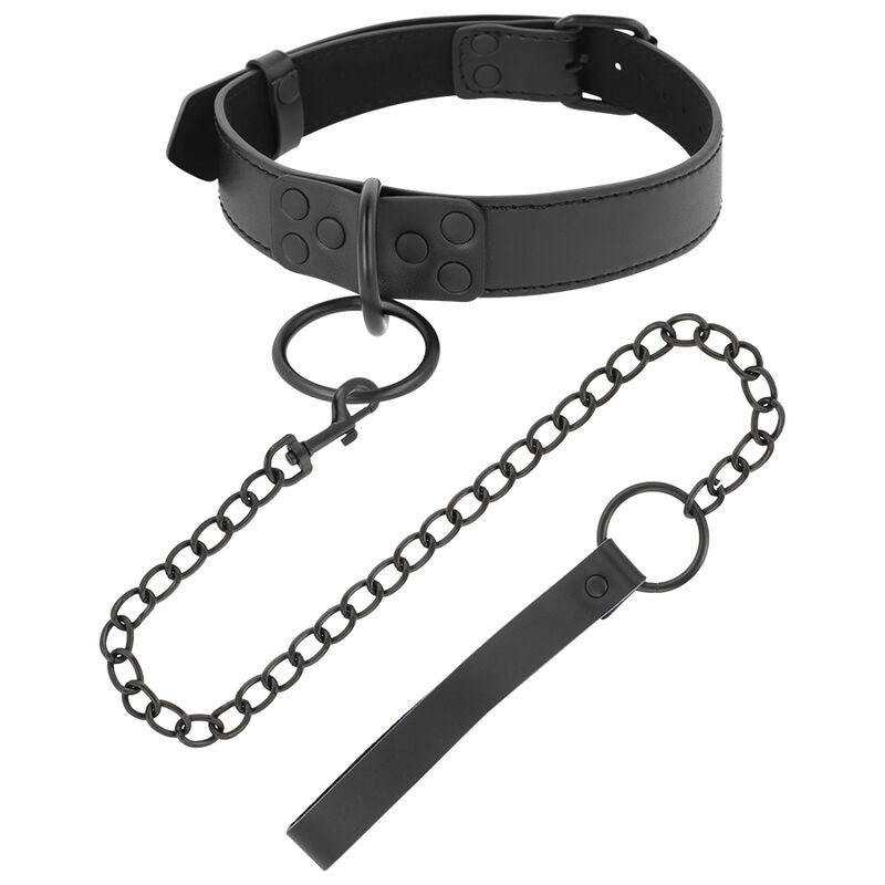 DARKNESS BONDAGE Collier Noir Chaîne — vue détaillée