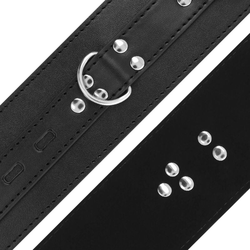 DARKNESS BONDAGE Menottes Cuir Noir — vue alternative