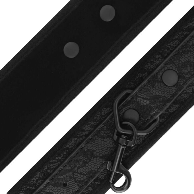 DARKNESS BONDAGE MENOTTES BDSM LUXE NOIRES — vue alternative
