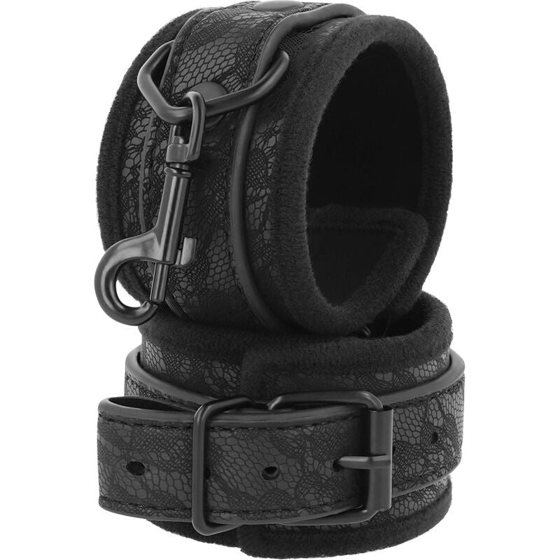 DARKNESS BONDAGE MENOTTES BDSM LUXE NOIRES — vue détaillée