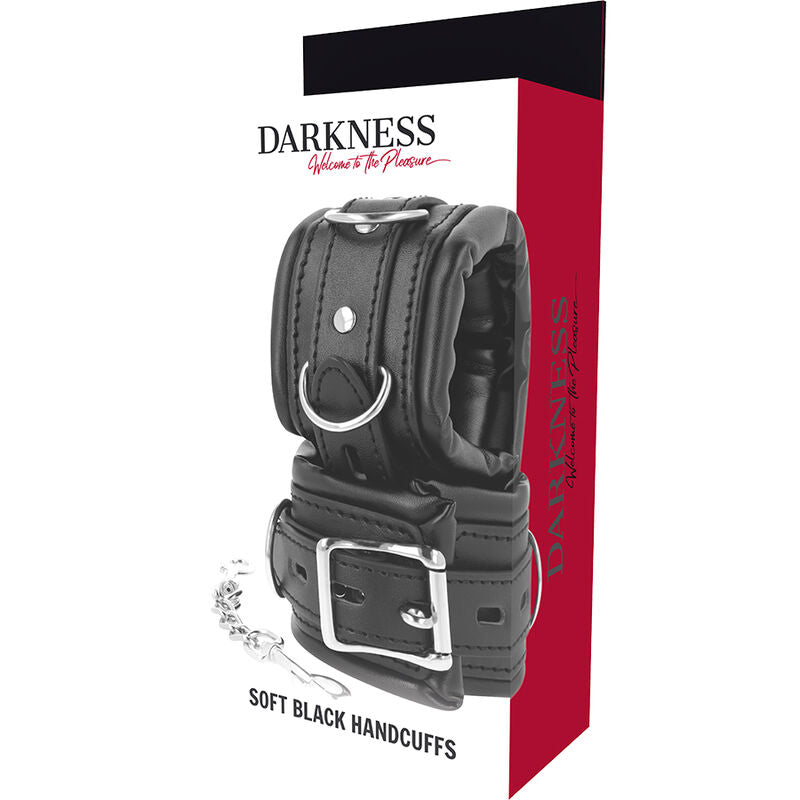 DARKNESS BONDAGE Menottes Bdsm Rembourrées — accessoires inclus