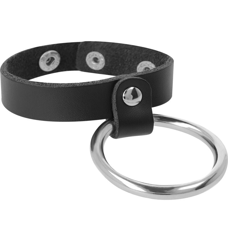 DARKNESS BONDAGE ANNEAU MÉTALLIQUE PÉNIS TESTICULES — vue alternative