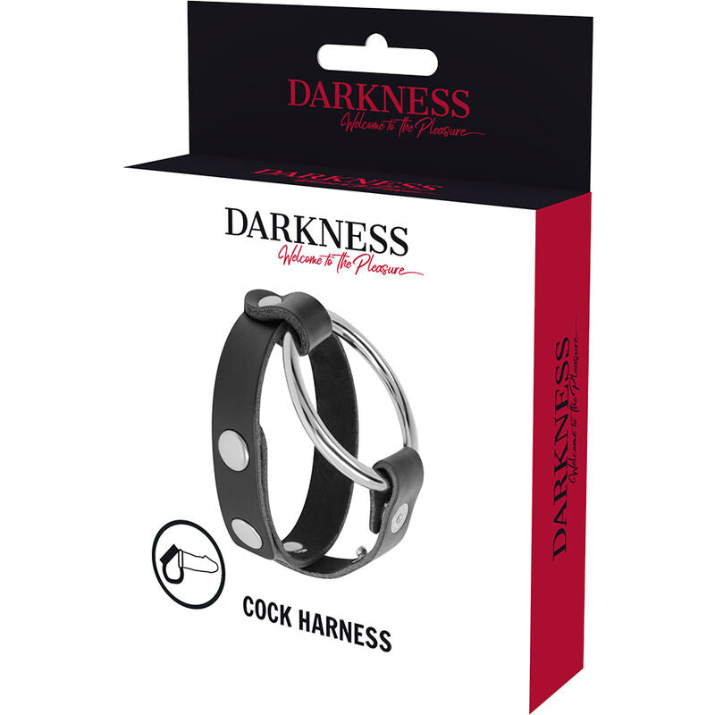 DARKNESS BONDAGE ANNEAU BITE TESTICULE BDSM — accessoires inclus