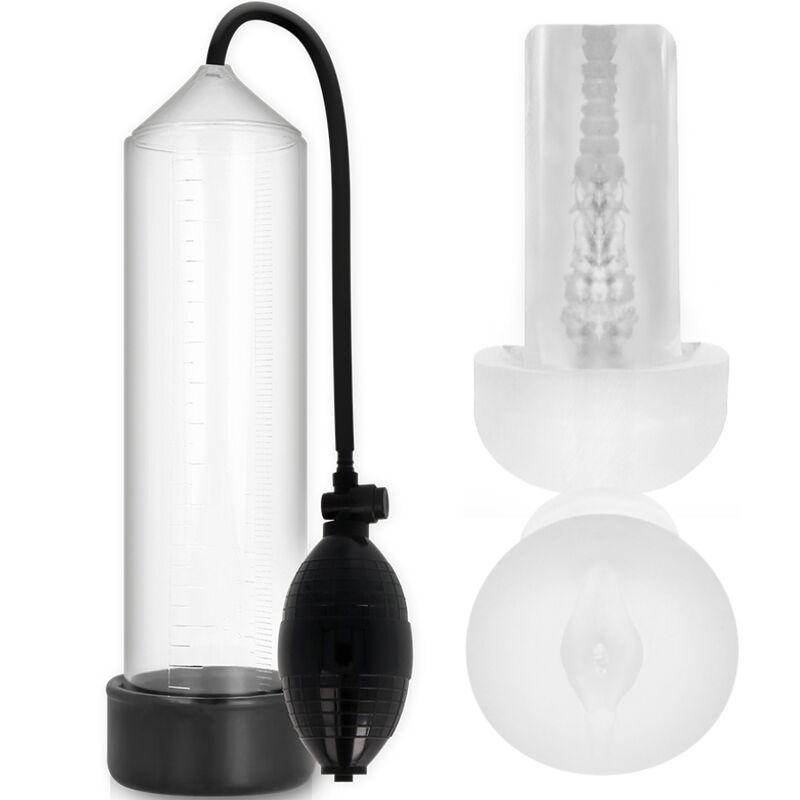 PUMP ADDICTED Rx3 Transparent Manchon Plaisir - Aura Intime