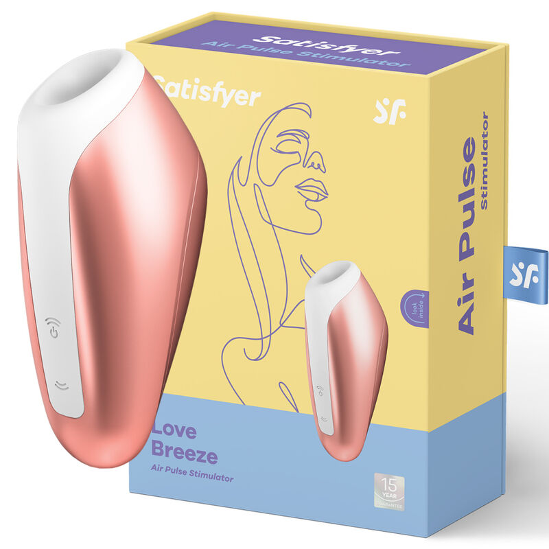 SATISFYER AIR PULSE Love Succionador Breeze Cuivre - Aura Intime