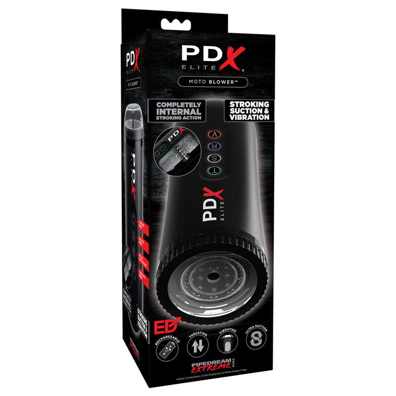 PDX ELITE Ventilateur Moto Masturbateur Avanc? — accessoires inclus
