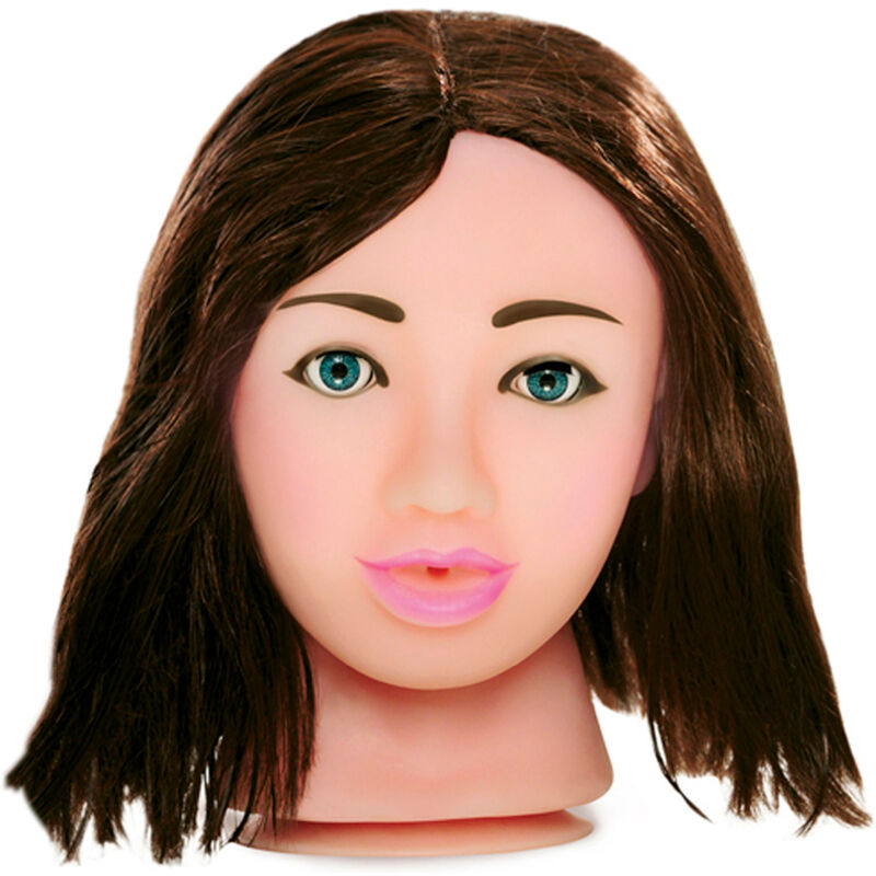 EXTREME TOYZ Fuck Me Méga Masturbateur Visage Brun - Aura Intime