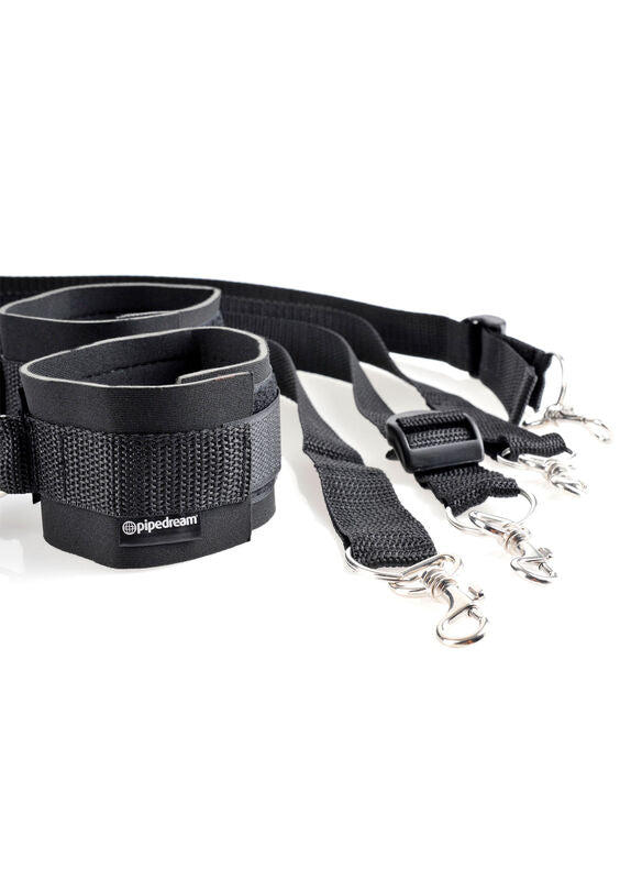 PIPEDREAMS Ensemble Manchon Tether Fetish Fantasy — accessoires inclus