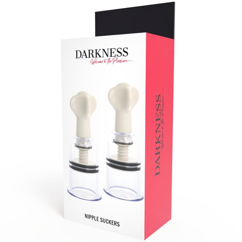 DARKNESS SENSATIONS Tétine Transparente 5 Cm Diamètre — vue arrière