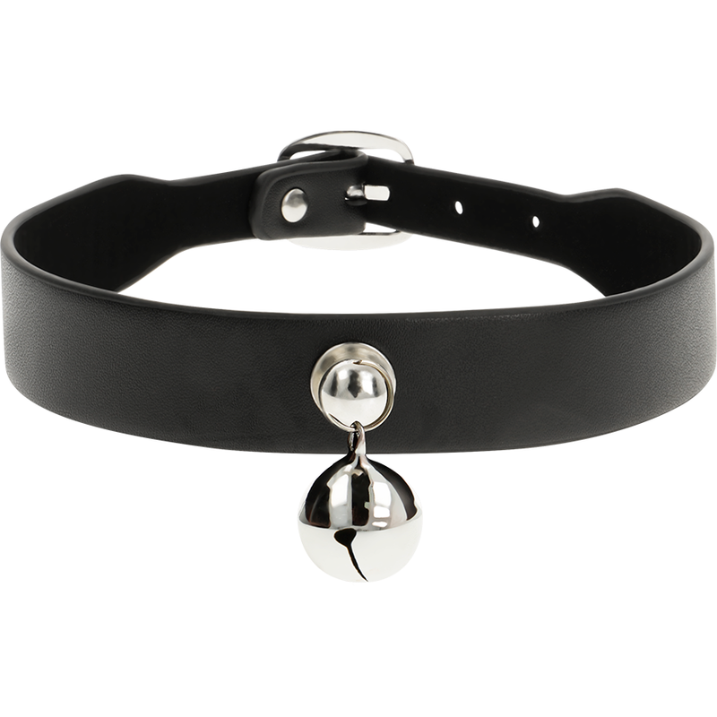 COQUETTE ACCESSORIES Collier Cuir Vegan Femme Hochet Accessoire — vue alternative
