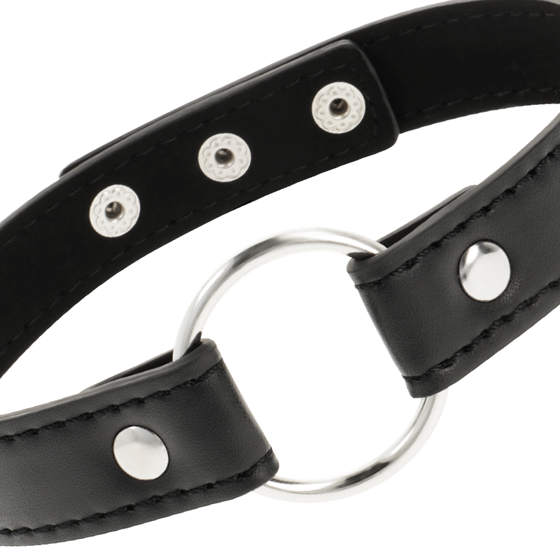 COQUETTE ACCESSORIES Collier Cuir Vegan Accessoire Femme — vue arrière