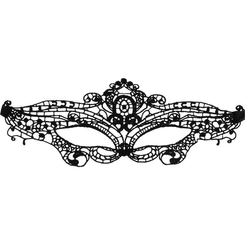 COQUETTE ACCESSORIES Masque Fine Dentelle Noire — vue alternative
