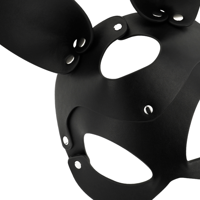 COQUETTE ACCESSORIES Masque Cuir Vegan Oreilles Lapin — vue arrière